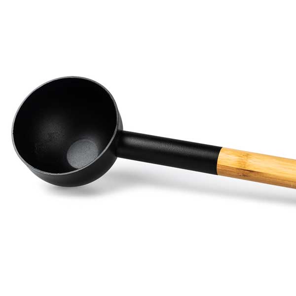 Narvi Black Sauna Ladle by Leisurecraft