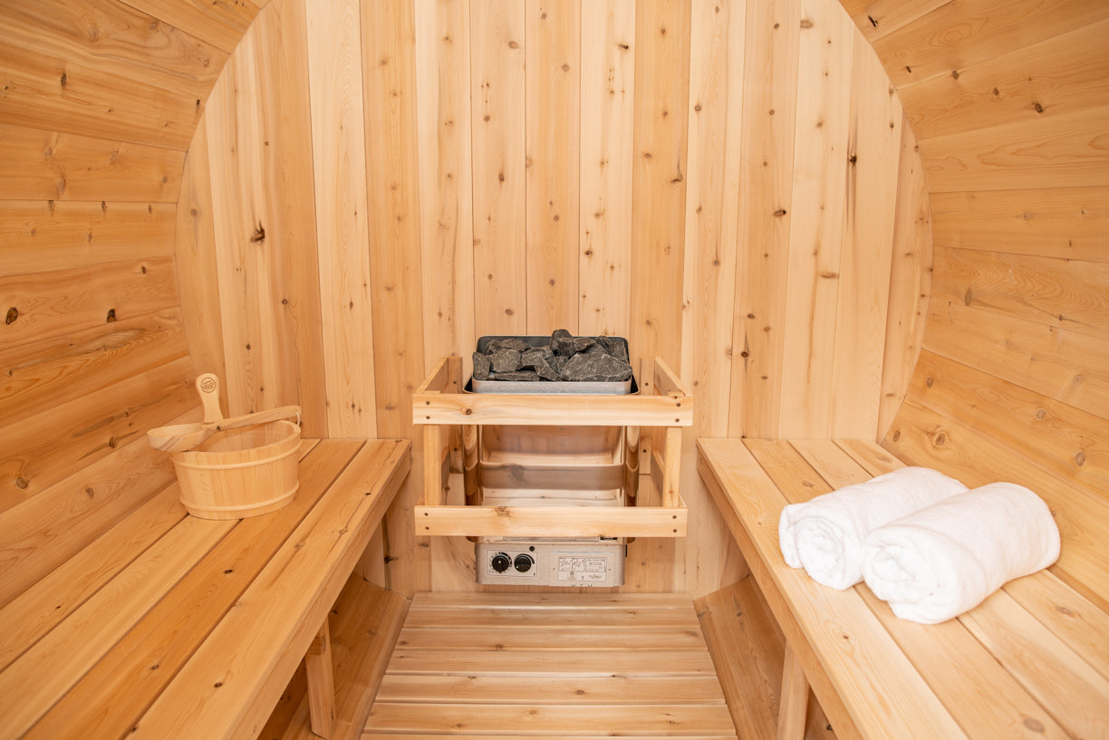 CT Harmony Barrel Sauna - Electric-Heated