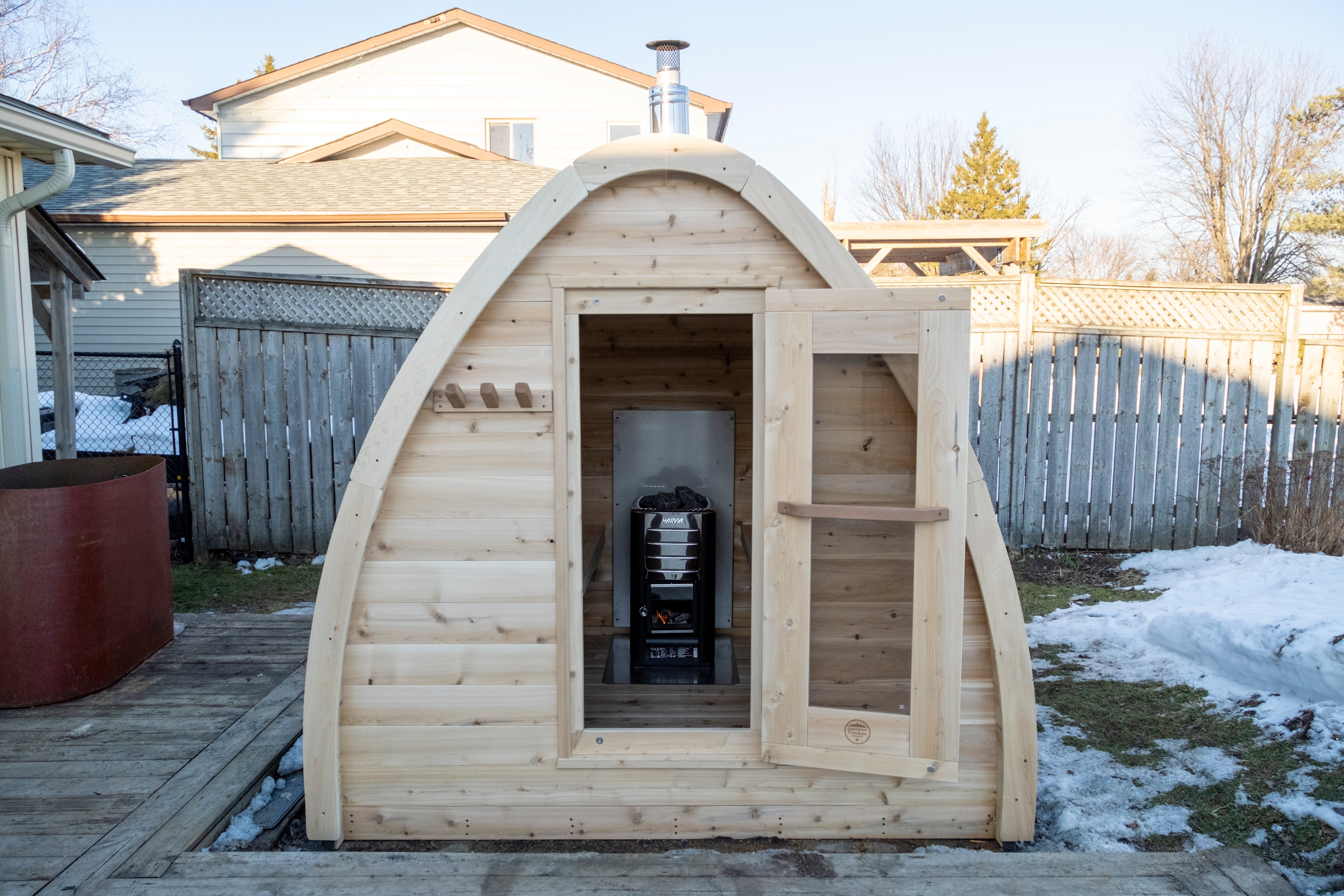 CT Mini POD Sauna - Electric-Heated