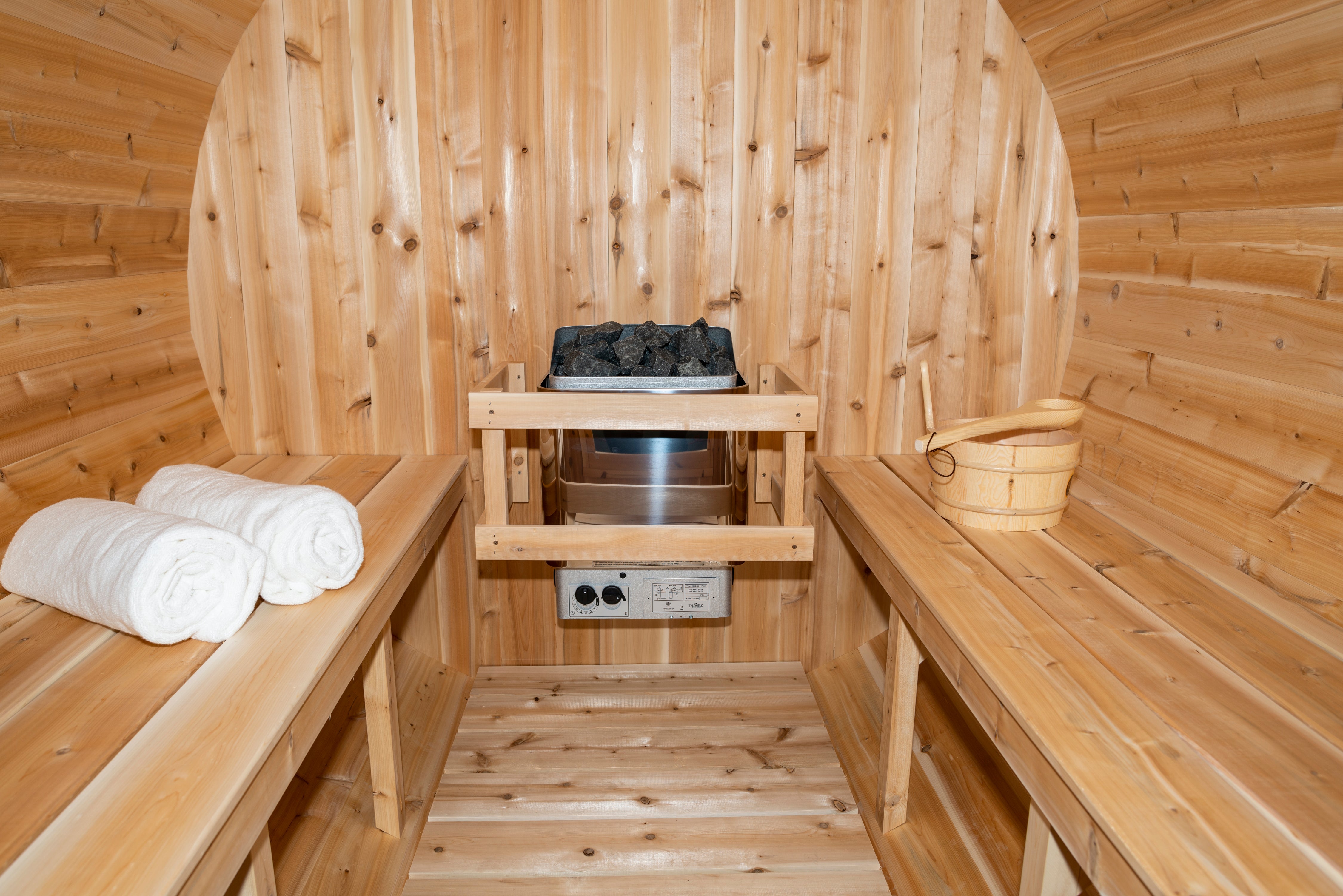 CT Serenity Barrel Sauna - Electric-Heated