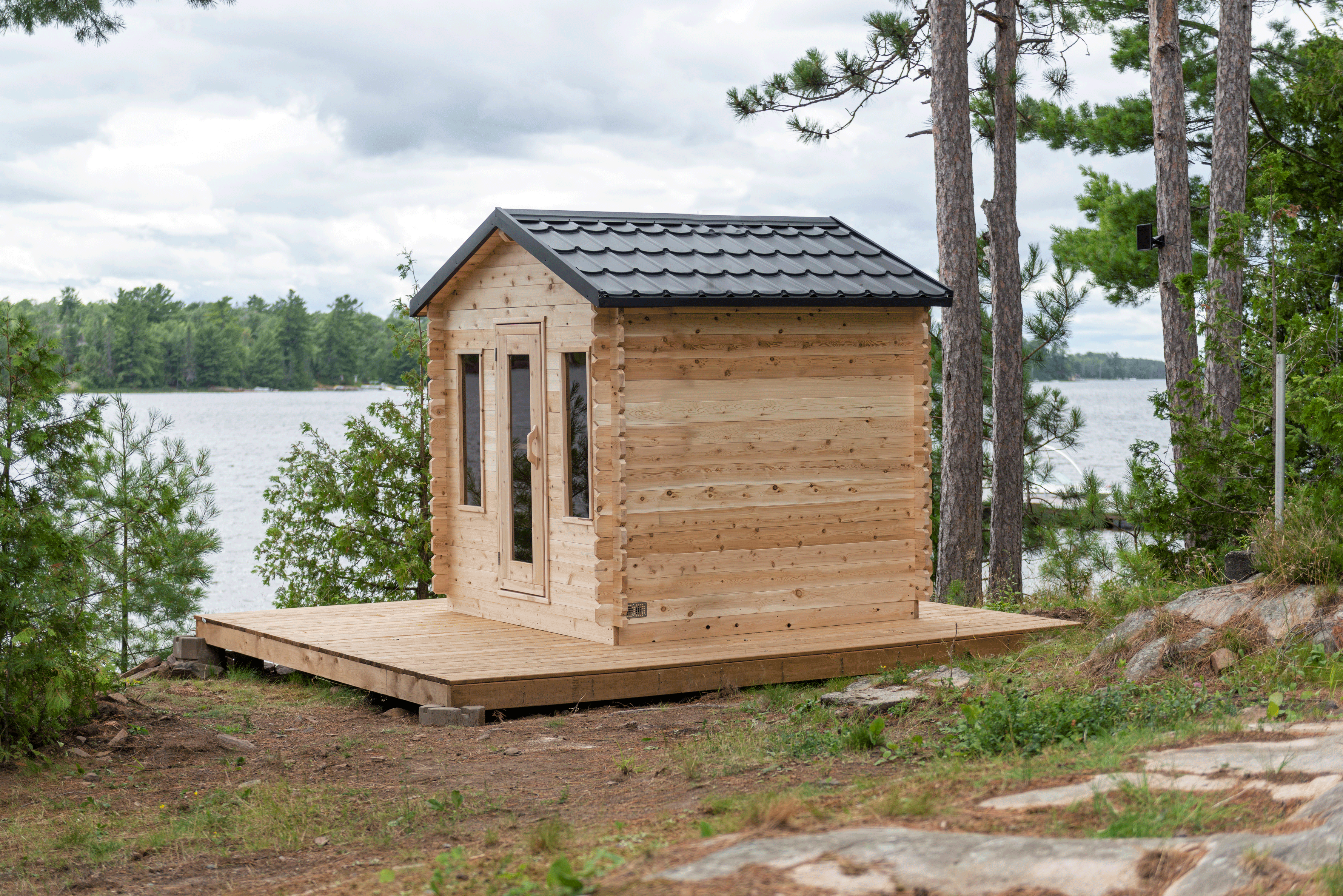 CT Georgian Cabin Sauna - Electric-Heated