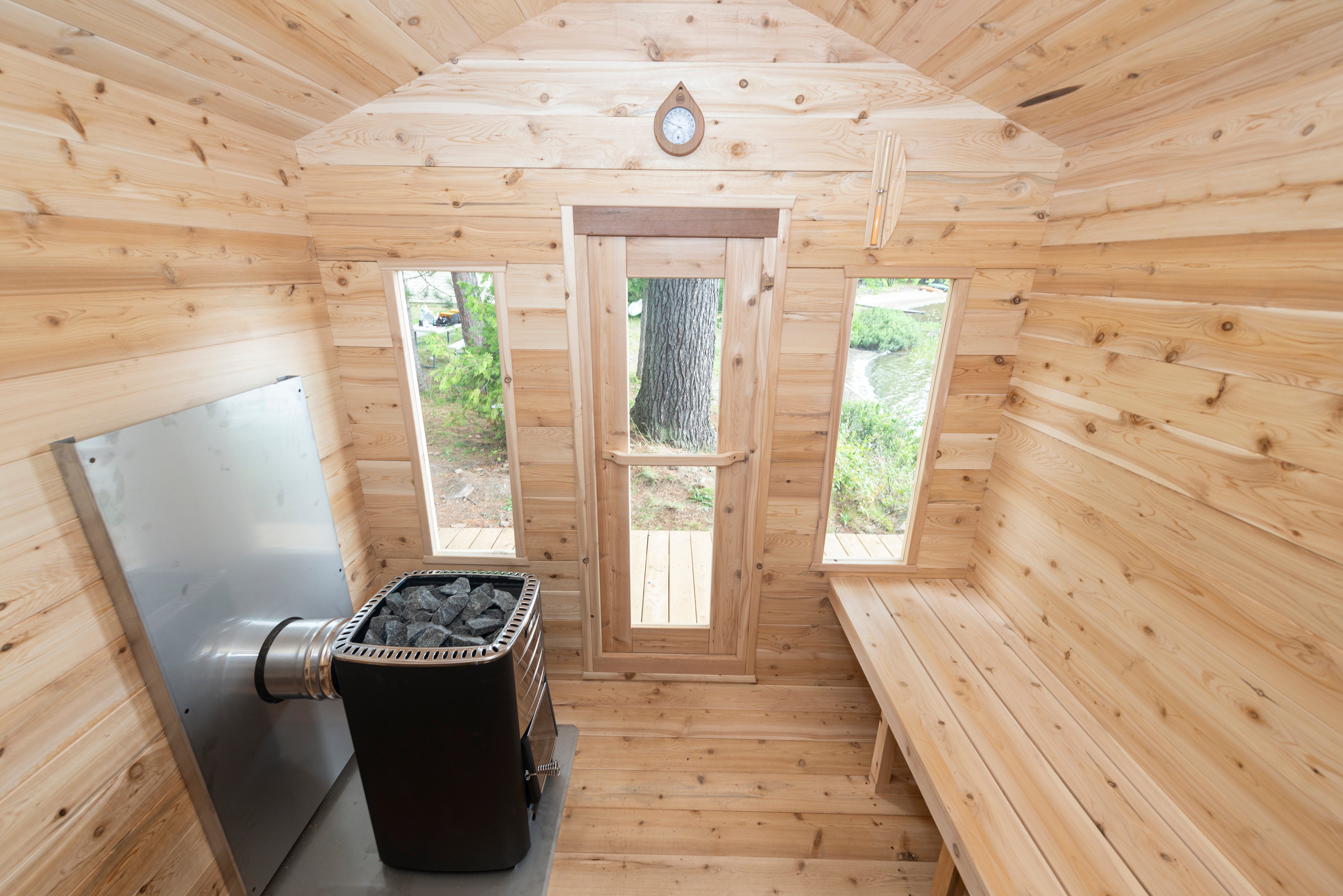 CT Georgian Cabin Sauna - Electric-Heated