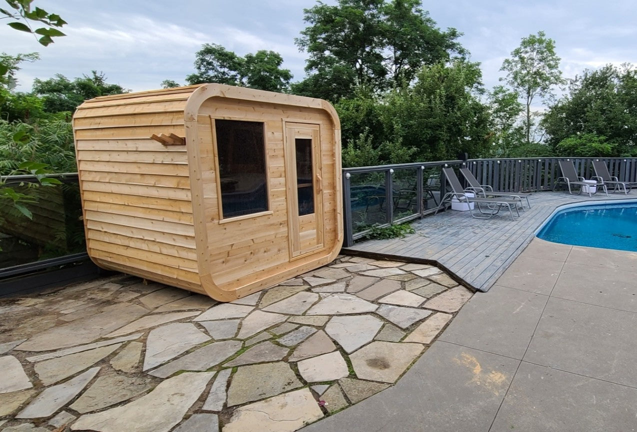 CT Luna Sauna - Electric-Heated