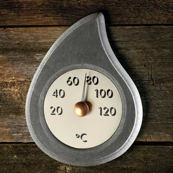 PISARAINEN Soapstone Sauna Thermometer – Celsius by Leisurecraft