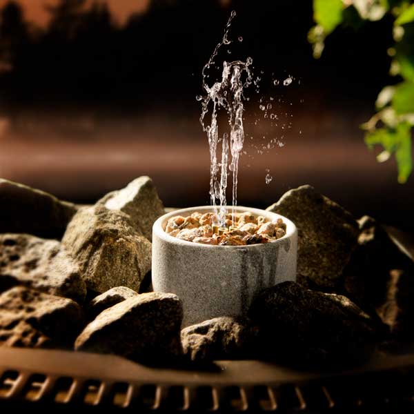 SAUNATROIKKA Soapstone Sauna Fountain