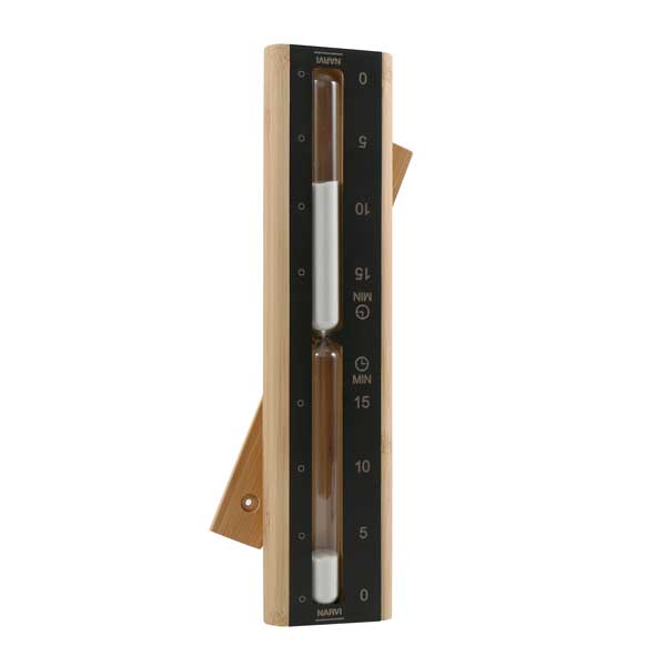 Narvi Black Sand Sauna Timer by Leisurecraft