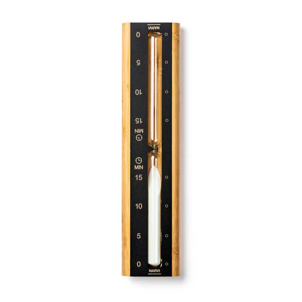 Narvi Black Sand Sauna Timer by Leisurecraft