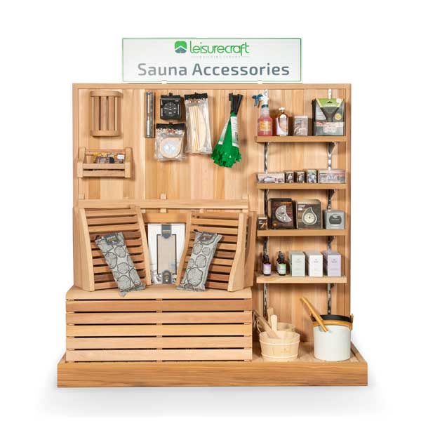 Ultimate Sauna Accessory Mega Bundle (80+ Piece Set by Leisurecraft)