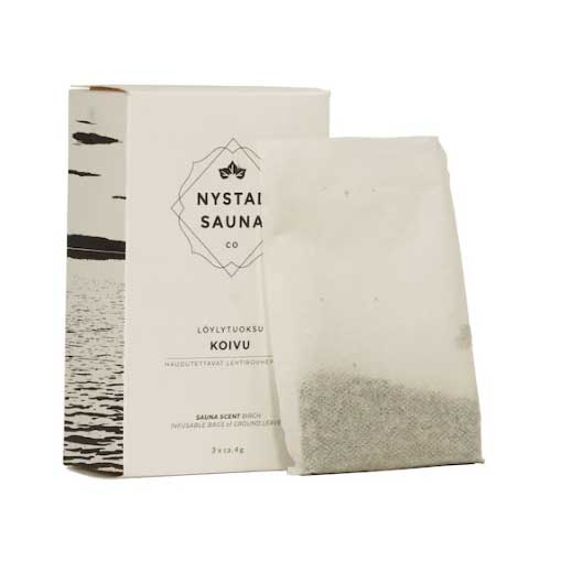 Nystad Sauna Scent – Birch Leaf (3-Pack) by Leisurecraft