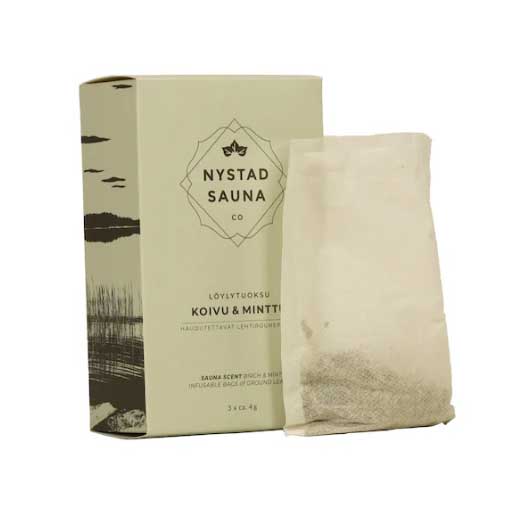 Nystad Sauna Scent – Birch & Peppermint (3-Pack) by Leisurecraft
