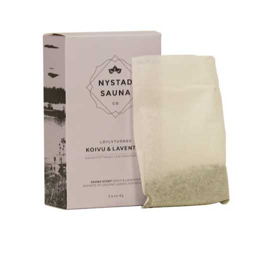 Nystad Sauna Scent – Birch & Lavender (3-Pack) by Leisurecraft