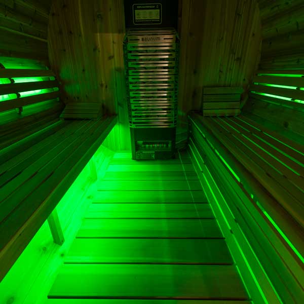 Double Bench Light Set – Color-Changing LED Lighting Kit for Saunas