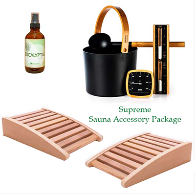 Supreme Sauna Accessory Package – Narvi Edition (6-Piece Set)