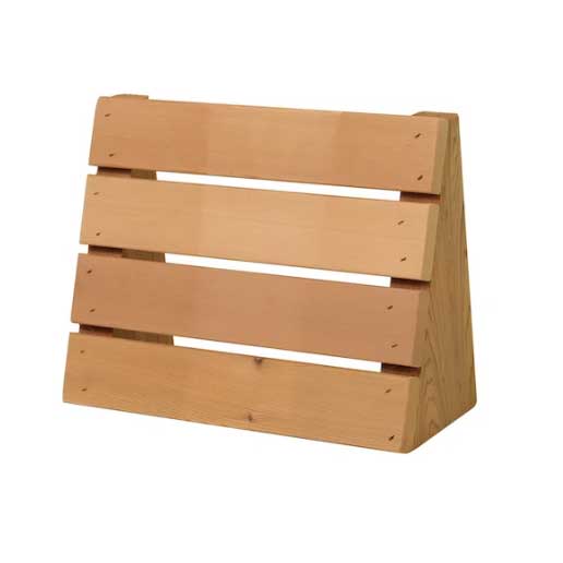 Standard Cedar Sauna Headrest by Leisurecraft