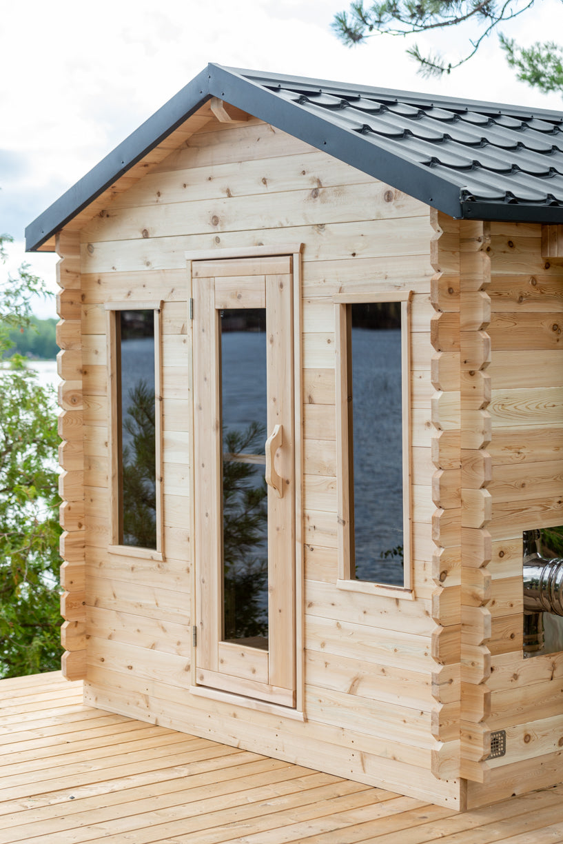 CT Georgian Cabin Sauna - Electric-Heated