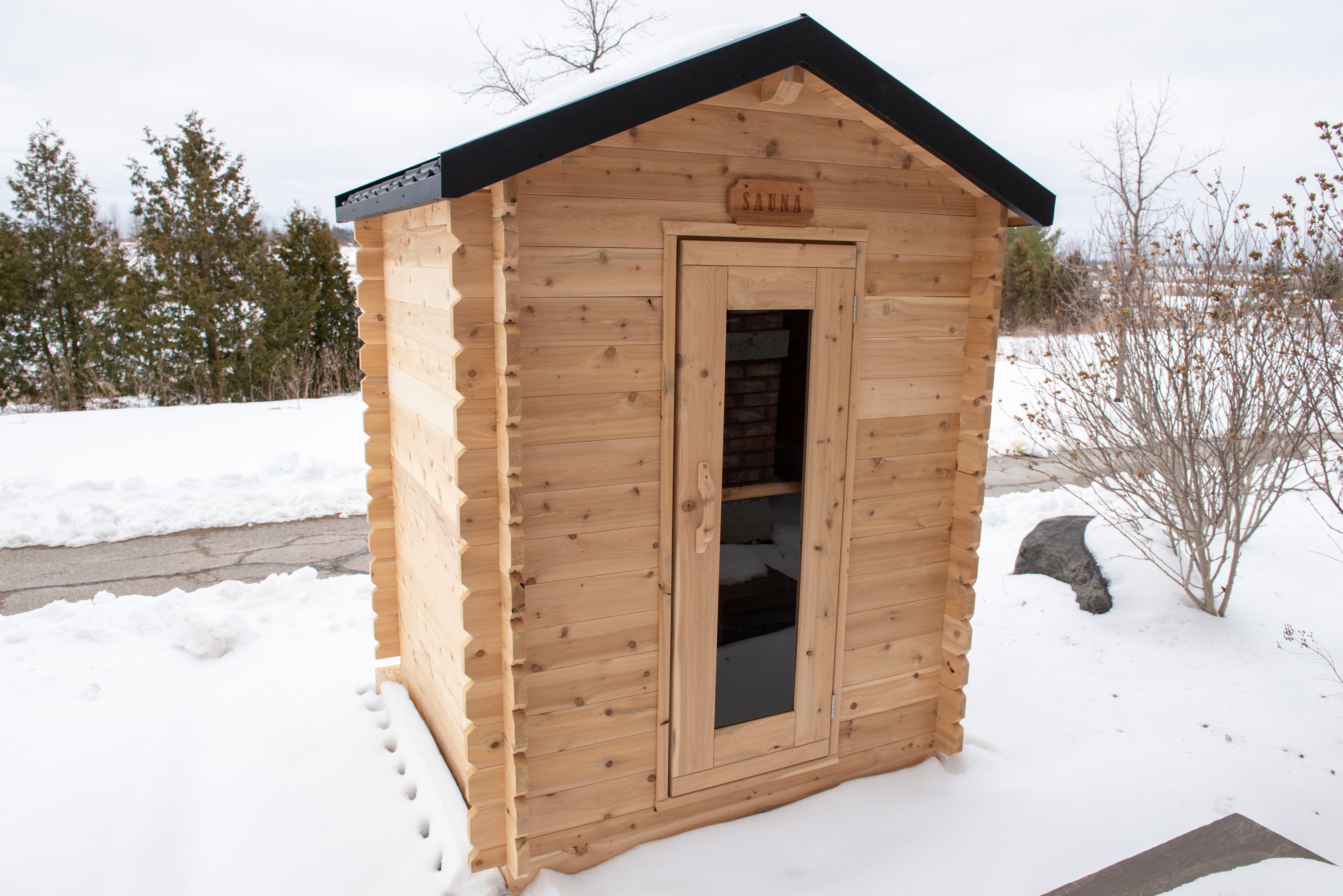 CT Granby Cabin Sauna - Electric-Heated