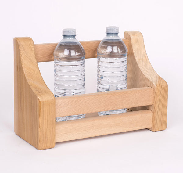 Cedar Bottle Shelf – Sauna & Spa Organizer by Leisurecraft