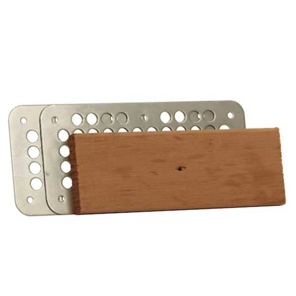 Complete Sauna Vent Kit – Cedar & Stainless by Leisurecraft